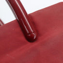 PRADA Hand Bag Nylon Red Silver Auth 165491-10