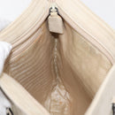 PRADA Chain Shoulder Bag Suede White Auth 165493-20