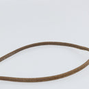 GUCCI GG Supreme Web Sherry Line Shoulder Bag PVC Beige Gold Auth 165494-8