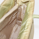 PRADA Tote Bag Nylon Ivory Auth 165498-21