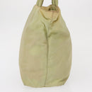 PRADA Tote Bag Nylon Ivory Auth 165498-4