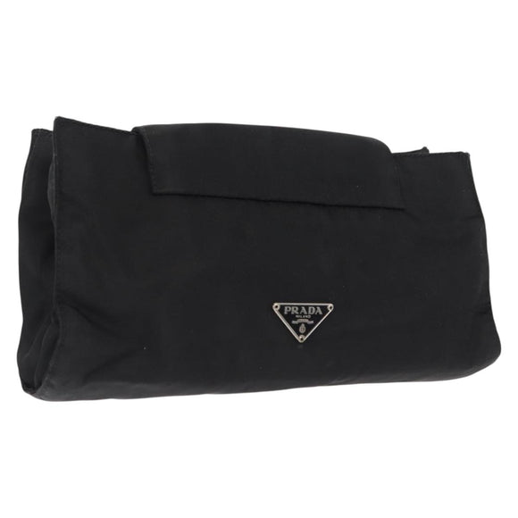 PRADA Beutel Nylon Schwarz Auth 165499