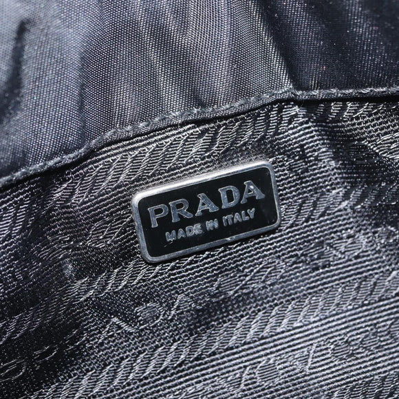 PRADA Beutel Nylon Schwarz Auth 165499