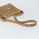 CELINE Macadam Canvas Shoulder Bag PVC Beige Gold Auth 165501-7