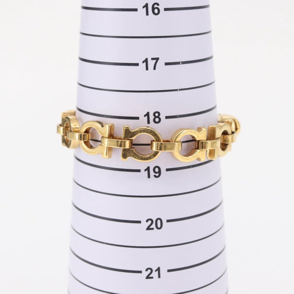 Salvatore Ferragamo Bracelet metal Gold Auth 165508