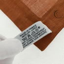 HERMES Place Mat Canvas Brown Auth 165512M-12