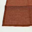 HERMES Place Mat Canvas Brown Auth 165512M-16