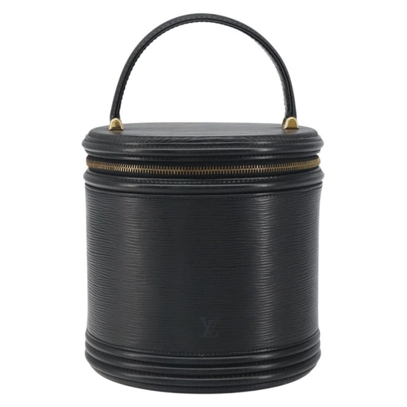 LOUIS VUITTON Epi Cannes Handtasche Schwarz M48032 LV Auth 165515