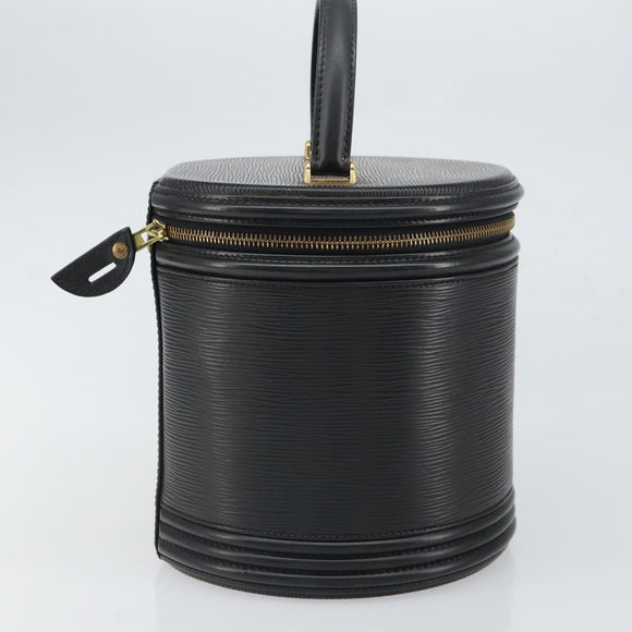 LOUIS VUITTON Epi Cannes Handtasche Schwarz M48032 LV Auth 165515