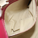 VALENTINO Rock Studs Hand Bag Leather 2way Pink Gold Auth 165535-26