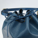 LOUIS VUITTON Epi Noe Shoulder Bag Toledo Blue M44005 LV Auth 165537-10