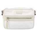 GUCCI GG Implementation Shoulder Bag White 201447 Auth 165541-13
