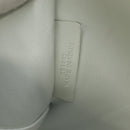 LOEWE Anagram Amazona 36 Hand Bag Leather White Gold Auth 165549V-11