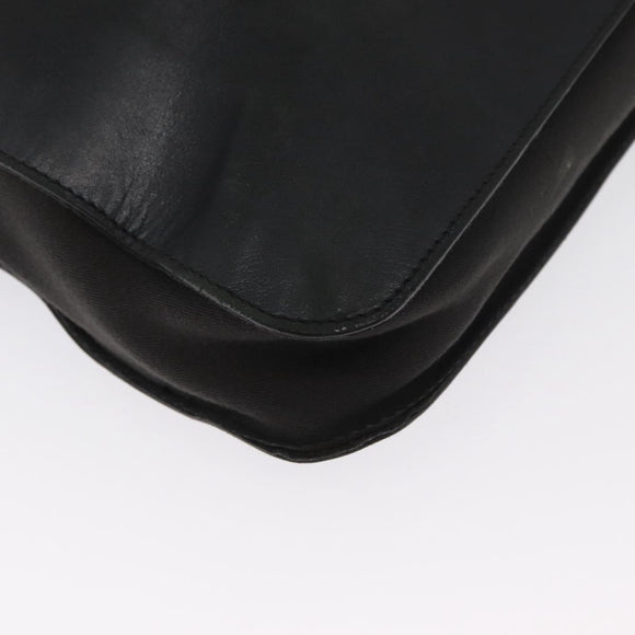 BOTTEGA VENETA INTRECCIATO Hand Bag Leather Black Auth 165550