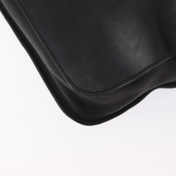 BOTTEGA VENETA INTRECCIATO Hand Bag Leather Black Auth 165550