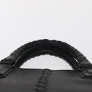 BOTTEGA VENETA INTRECCIATO Hand Bag Leather Black Auth 165550-8