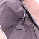 HERMES Her Line Cabas Tote Bag Canvas Brown Silver Auth 165552-17