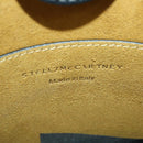 Stella MacCartney Shoulder Bag Straw Leather Beige Gold Auth 165555-20