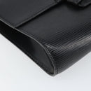 LOUIS VUITTON Epi Chaillot Clutch Bag Black M52542 LV Auth 165559-14