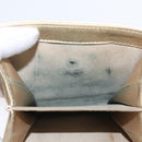 CHANEL Icon line Wallet Patent leather Gold CC Auth 165564-11