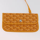 GOYARD Herringbone Saint Louis GM Tote Bag PVC Yellow Auth 165566SM-17