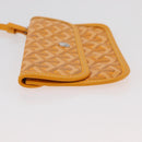 GOYARD Herringbone Saint Louis GM Tote Bag PVC Yellow Auth 165566SM-19