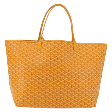 GOYARD Herringbone Saint Louis GM Tote Bag PVC Yellow Auth 165566SM - 0