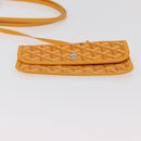 GOYARD Herringbone Saint Louis GM Tote Bag PVC Yellow Auth 165566SM-21