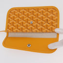GOYARD Herringbone Saint Louis GM Tote Bag PVC Yellow Auth 165566SM-23