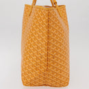 GOYARD Herringbone Saint Louis GM Tote Bag PVC Yellow Auth 165566SM-5