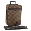 LOUIS VUITTON Damier Ebene Pegas 55 suitcase N23294 LV Auth 165571-1