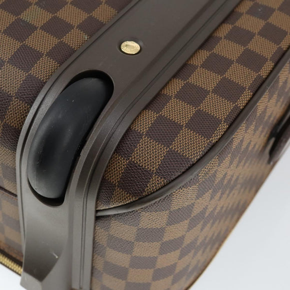 LOUIS VUITTON Damier Ebene Pegas 55 suitcase N23294 LV Auth 165571