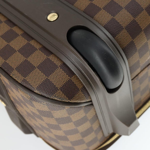 LOUIS VUITTON Damier Ebene Pegas 55 suitcase N23294 LV Auth 165571