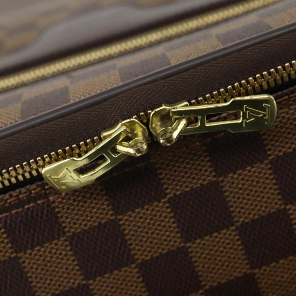 LOUIS VUITTON Damier Ebene Pegas 55 suitcase N23294 LV Auth 165571
