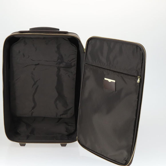LOUIS VUITTON Damier Ebene Pegas 55 suitcase N23294 LV Auth 165571