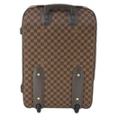 LOUIS VUITTON Damier Ebene Pegas 55 suitcase N23294 LV Auth 165571-2