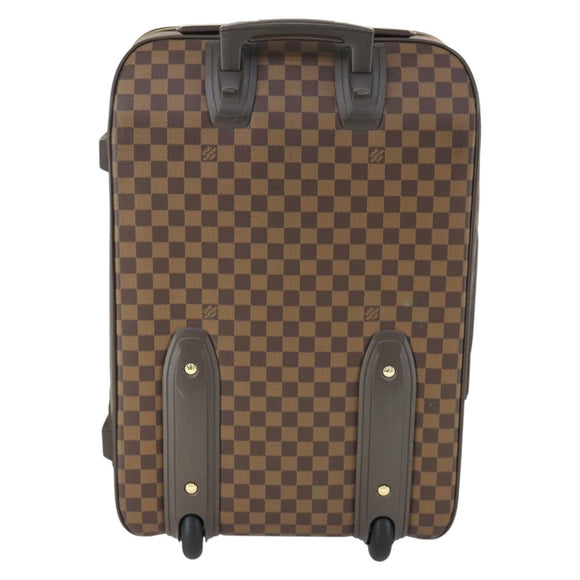 LOUIS VUITTON Damier Ebene Pegas 55 suitcase N23294 LV Auth 165571