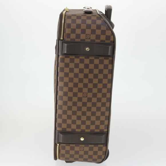 LOUIS VUITTON Damier Ebene Pegas 55 suitcase N23294 LV Auth 165571