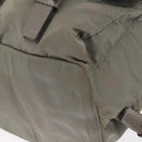 PRADA Backpack Nylon Gray Silver Auth 165573-17