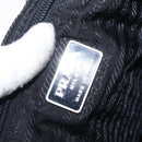 PRADA Backpack Nylon Gray Silver Auth 165573-20