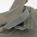 PRADA Backpack Nylon Gray Silver Auth 165573-7