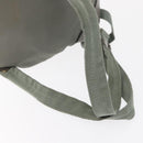 PRADA Backpack Nylon Gray Silver Auth 165573-8
