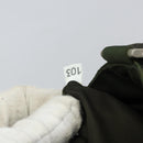 PRADA Shoulder Bag Nylon Khaki Silver Auth 165575-12
