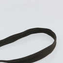PRADA Shoulder Bag Nylon Khaki Silver Auth 165575-8