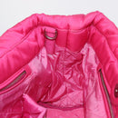 PRADA Hand Bag Nylon Pink Silver Auth 165606-20