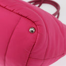 PRADA Handtasche Nylon Pink Silber Original 165607-16