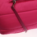 PRADA Handtasche Nylon Pink Silber Original 165607-18