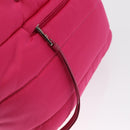 PRADA Handtasche Nylon Pink Silber Original 165607-19
