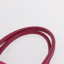 PRADA Hand Bag Nylon Pink Silver Auth 165607-8