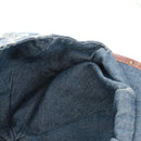 CELINE Macadam Canvas Cap Blau Auth 165608V-14